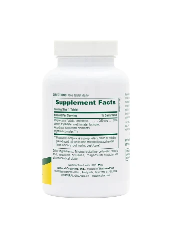 Вітаміни та мінерали Dyno-Mins Magnesium 250 mg, 90 таблеток Natures Plus (293337941)