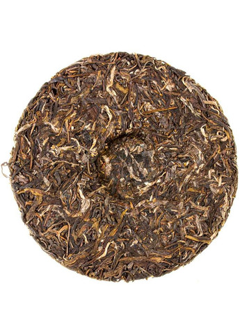 Шен Пу Эр Горная река, заглушающая тигриный рев 2021 г. - млинець, 357 г No Brand (305053888)