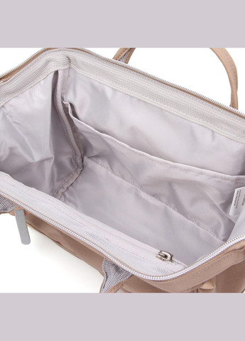 Жіноча сумка 6л водостійкий текстиль через плече з ручками (кросбоді) 26 x 12 x 21 см 9116 - 02 капучино Himawari (317565494)