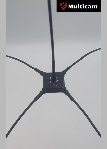 Тактическая антена ПАУК Multicam Black BUG R7 v2.0 VHF 136-174/UHF 400-470 мГц для раций Motorolla R7 Motorola (341302466)