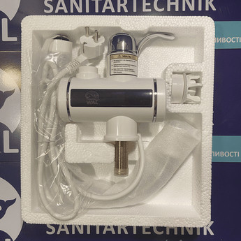 Электрический проточный водонагреватель для кухни 3 кВт кран водонагреватель LOTER7A502 смеситель WAL (315152638)