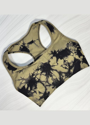 Костюм для фитнеса (спортивный комплект) тай-дай, шорты + топ No Brand (325876037)