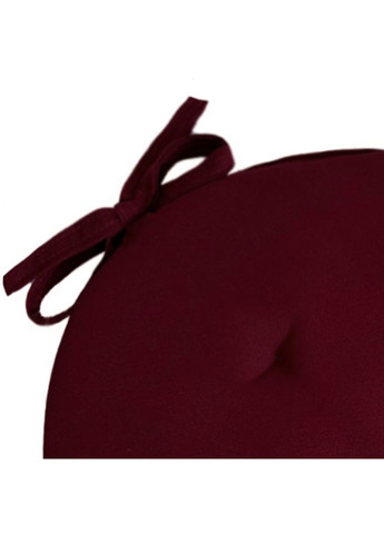 Подушка на стілець і крісло см бордова No Brand (324828778)