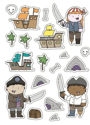 Приключения пиратов. Книга с заданиями РАНОК (370078323)