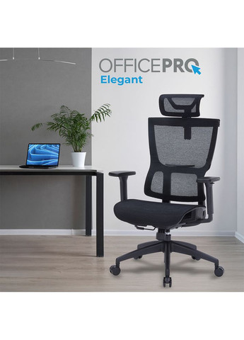 Крісло Elegant Black (OC660-B-B-B) OfficePro (341485136)