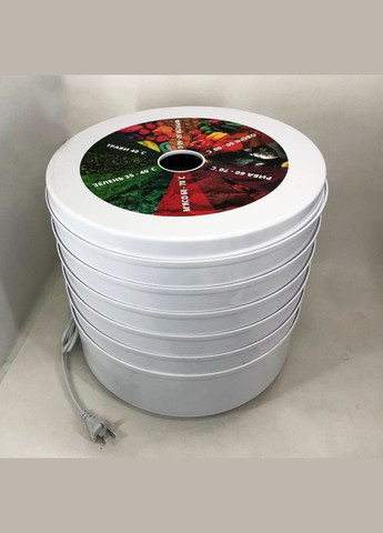 Сушіння сушарка електросушіння овочів та фруктів SeaBreaze SB-0302 4 секції 520Вт, 11л з регулюванням потужності Sea Breeze (365670341)