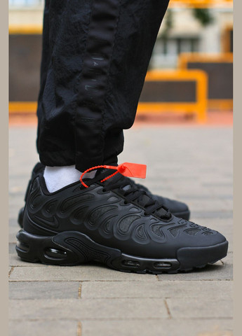 Черные всесезонные кроссовки air max tn plus drift black anthracite - hf0785-001 Nike