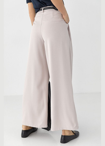 Брюки-палаццо в комплекте с ремнем Lurex (333339880)