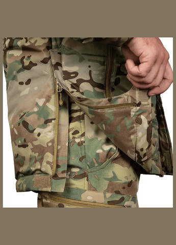 Комбінована демісезонна куртка patrol system 3.0 climashell camo Camotec