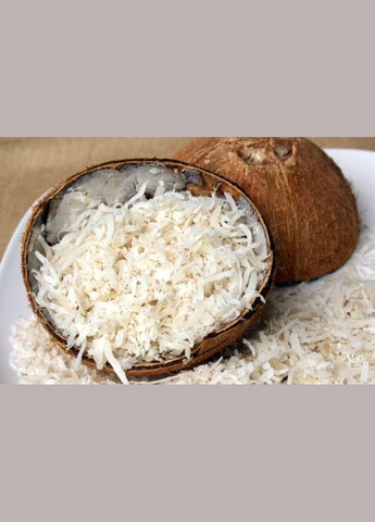 Кокосовая стружка не рафинированная 65% жирности 500 г No Brand (314711306)