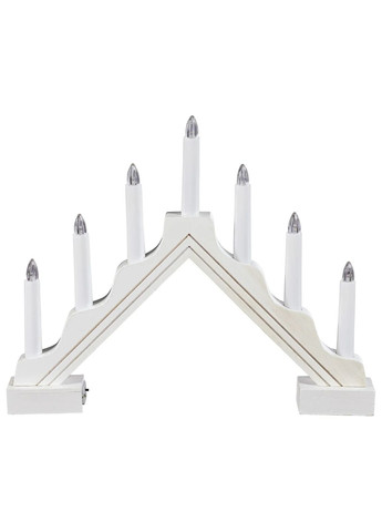 Рождественская LED композиция Подсвечник с 7 свечами 39x31,5x4,8 см белый Livarno home (360977856)