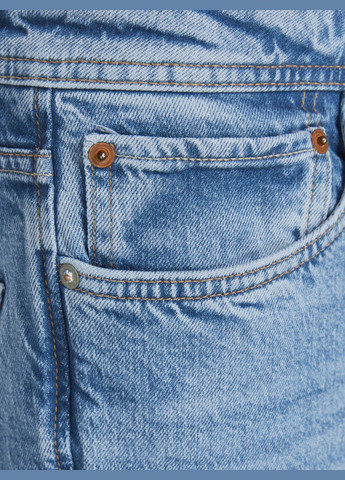 Голубые демисезонные слим джинсы Tim Original CJ 715 Slim fit 12204315 JACK&JONES