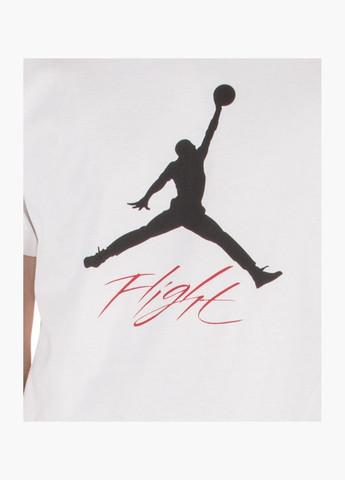 Біла футболка чоловіча jumpflight white ao0664-100 Nike