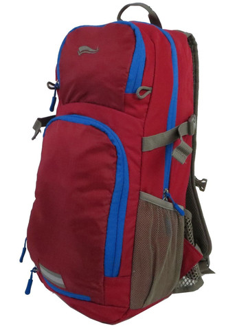 Велорюкзак с дождевиком и сеткой для шлема IAN353812 15L Бордовый Crivit (297643204)