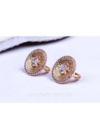 Серьги женские, позолота, стильные модные украшения Xuping Jewelry боксерки (386515678)