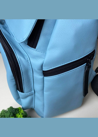 Голубой рюкзак молодежный портфель городской спортивный Love & Live blue No Brand (293943084)