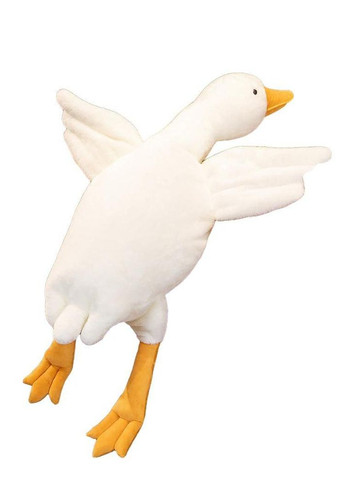 Велика М'яка іграшка плюшева Гусак 160 см, іграшкаподушка, іграшка- антистрес, КІМ (303137199)