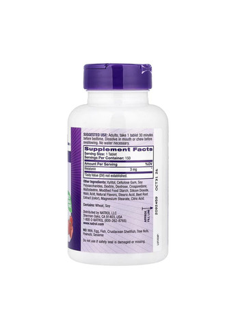 Melatonin 3mg - 150 tabs Natrol (369399228)
