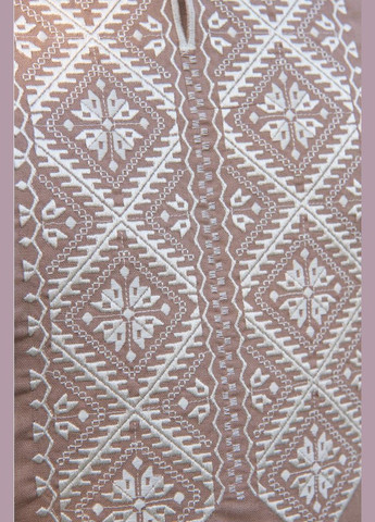 Кавова чоловіча вишиванка богдан кавова V&V (312522062)