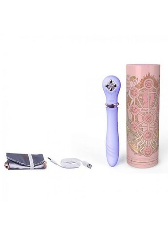 Вібромасажер-пульсатор із підігрівом DESIRE, Fantasy Violet Zalo (297135417)