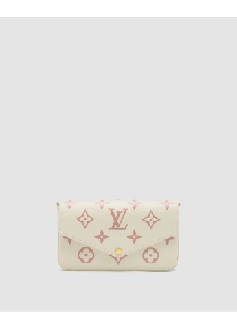 Сумка женская Félicie Pochette Bag Beige Pink No Brand (386417274)