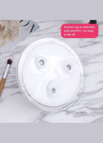 Косметическое увеличительное зеркало диаметром 19,5 см с 5-ти кратным увеличением на присосках Dom 5X (296470268)