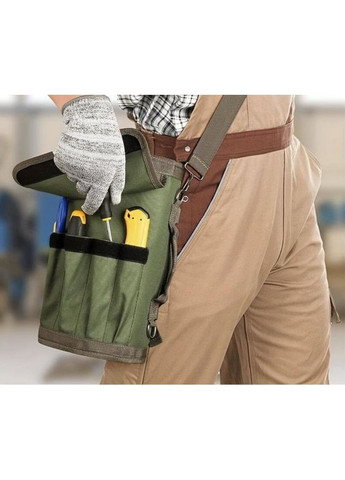 Сумка для инструментов раскладная, водостойкая, 4 отделения + 2 съемных кармана, 49×33 см No Brand - (365655677)