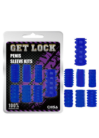 CH25417 Набір насадок на пеніс gen lock Chisa (289868586)