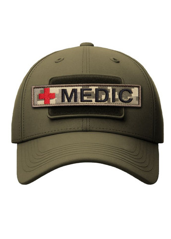 Набор шевронов 2 шт. на липучке, планка MEDIC, Медик, шеврон медика, для медиков, пиксель 2,5х12 см IDEIA (301536638)