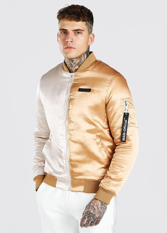 Бежева зимня куртка Boohoo