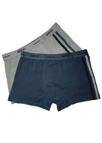 Набір 2 шт. труси чоловічі боксери бавовна широка гумка МАЧО Мачо (350264046)