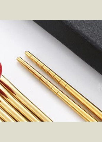 Набір багаторазових паличок для суші з нержавіючої сталі 5 персон (М1140236) Poly Steel (315631959)