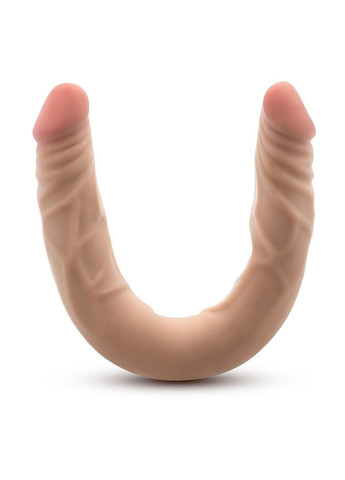 Двухсторонний реалистичный фаллоимитатор Dr. Skin телесный Blush (328961229)