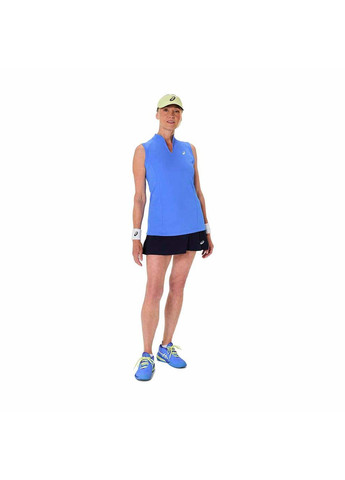 Женская теннисная Майка COURT TANK MIDNIGHT Голубой Asics — 367595680