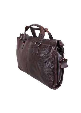 Мужская кожаная сумка А4-989 коричневая No Brand (370848438)