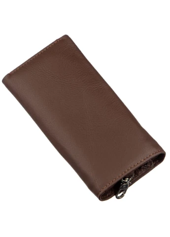 Чоловік універсалний гаманець з ключницею 18840 Коричневий st leather (298570842)