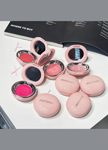 Рум’яна Jojo Diary Long Diary Egg Face Soft Blush (03 The First of Awakening) China (342059858)