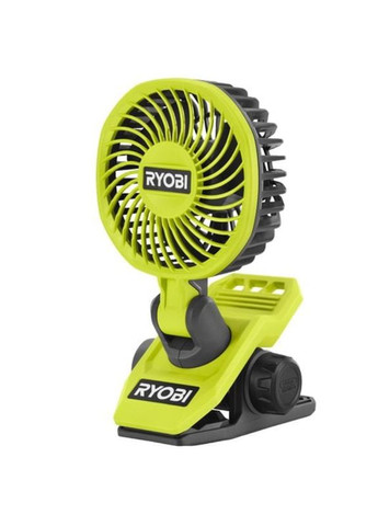 Вентилятор аккумуляторный клипса USB Lithium RCF4-0 4В 3800об·мин вращение 325° поворот 180° 2 скорости 0.29кг без АКБ и ЗП Ryobi (342397730)