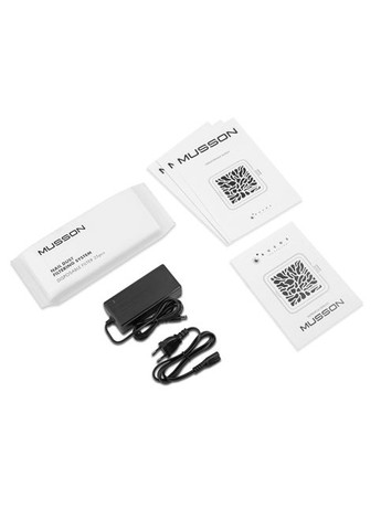 Витяжка для манікюру MUSSON X3 GRAPHITE із вугільним НЕРА-фільтром, 72 Вт BUCOS (356452567)