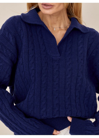 Синий поло женское Viviami