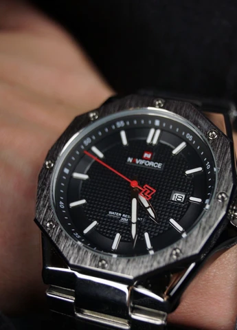 Чоловічий годинник NV Force Silver Naviforce (302898035)