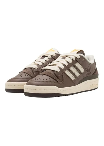 Коричневые всесезонные кроссовки forum low cl ie3689 adidas
