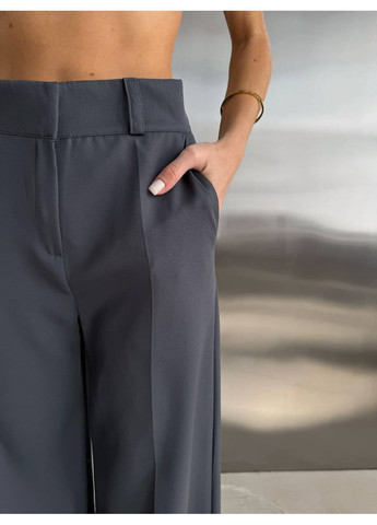 Женские брюки-палаццо с высокой посадкой Україна (355803133)