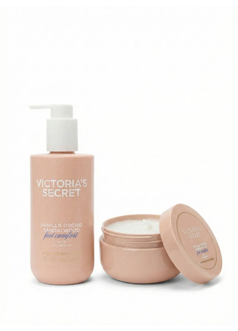 Набор косметики – лосьон, скраб для тела Victoria's Secret Vanilla Orchid Sandalwood Body Set (370050467)