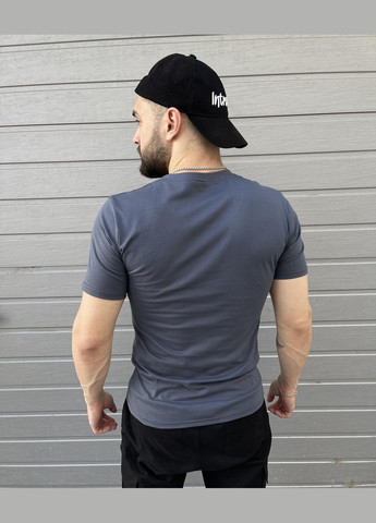 Темно-серая мужская футболка "ukrainian" Vakko