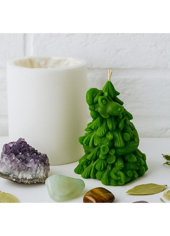 Форма для свечей - Змея с елкой No Brand (322347119)