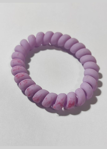 УЦИНКА! Резинка Спираль толстая матовая лавандовая 5,5 см No Brand (332787922)