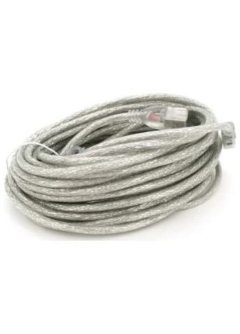 Дата кабель USB 2.0 AM/AF 10.0m ferrite transparent white (YT-AM/AF-10TBL) Voltronic (396685947)