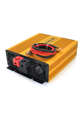 Инвертор напряжения MXSPSW1000, 12V/220V, 1000W с правильной синусоидой, 2 Shuko, клеммные провода, Q4 Mexxsun (314834866)