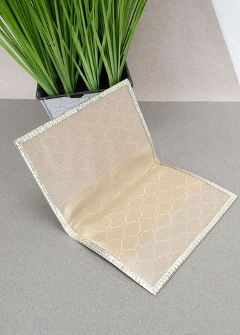 Подарочный женский набор №91: кошелек Leona + обложка на паспорт золотой HandyCover (305849028)